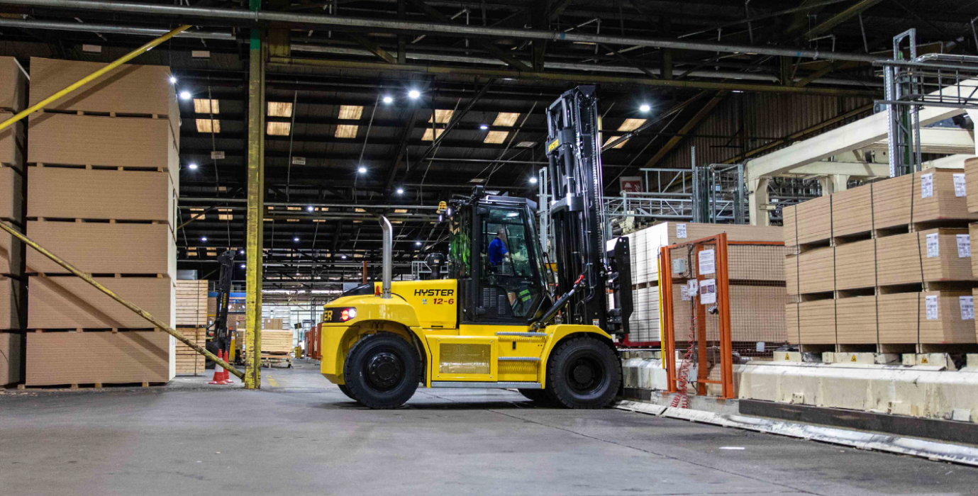 Plus de performance pour les chariots élévateurs Hyster®